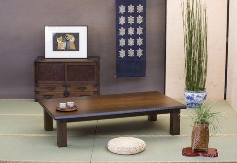 ケヤキのこたつ軽量【スバル150】150cm幅 6人用 高級家具調こたつ国産