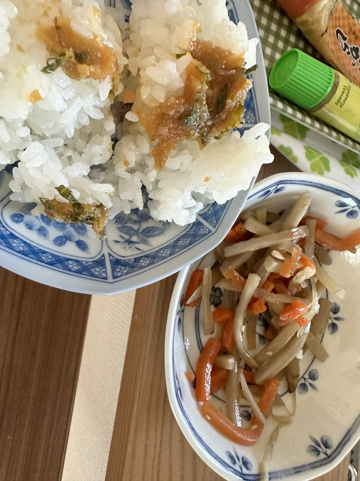 納品の後にいただいた昼食